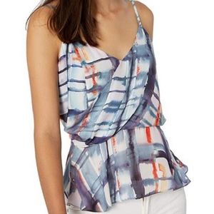 🍾HP🍾Parker Peplum Tie Dye Napa Tank